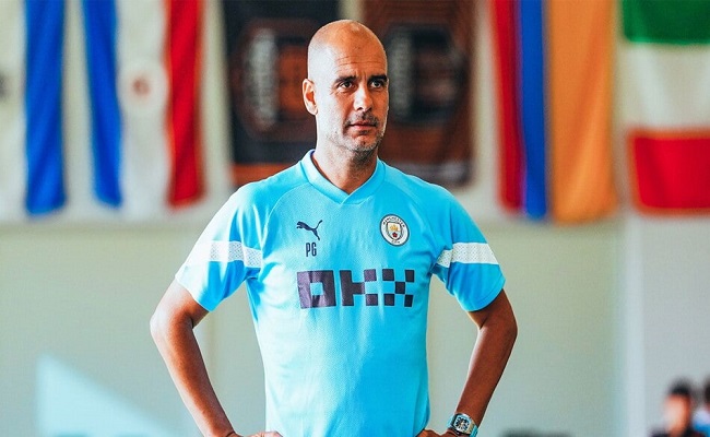غوارديولا يرد على تقارير رفضه تعاقد مانشستر سيتي مع نيمار...