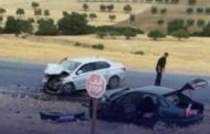 اصطدام سيارتين يخلف مقتل 5 أشخاص ومصابين  بتيارات