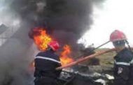 نشوب حريق بقاعدة حياة التابعة لشركة تركية في ذراع الريش بعنابة