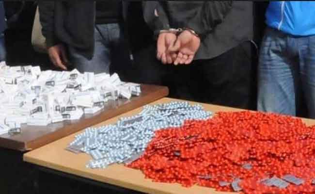 توقيف 4 أشخاص وحجز أزيد من 44 ألف كبسولة من المؤثرات العقلية بخنشلة