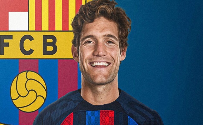 برشلونة يتعاقد مع ماركوس ألونسو في صفقة انتقال حر...