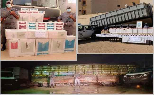 الجمارك تحجز كميات مهمة من زيت المائدة والسجائر الأجنبية