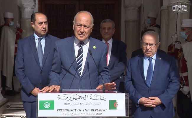 أبو الغيط يؤكد أن القمة العربية بالجزائر