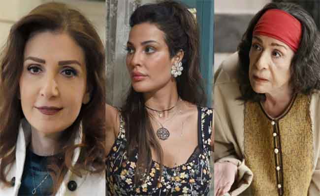 نادين نسيب نجيم ترحب بسامية الجزائري ووفاء موصللي في