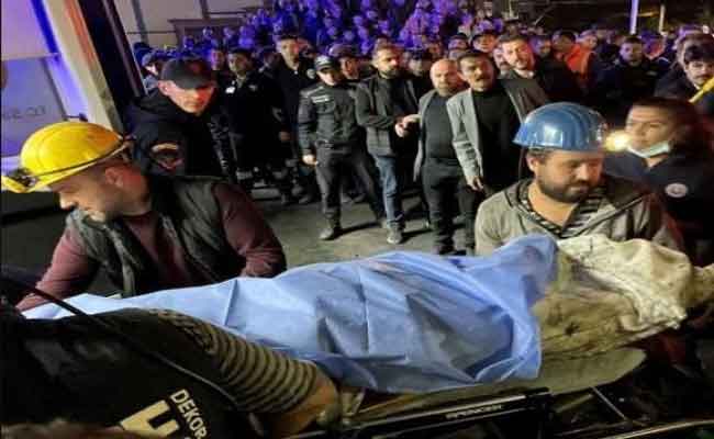 تضامن الجزائر مع تركيا على إثر حادث انفجار منجم شمال البلاد