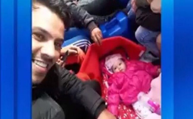 ام تلد في قارب الموت هربا من دولة القوة الضاربة