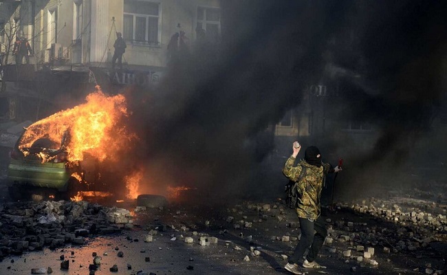 أوكرانيا 23 قتيلا في ضربة روسية استهدفت قافلة إنسانية بمنطقة زابوريجيا