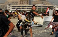 إصابات بين العراقيين في احتجاجات متصاعدة وسط بغداد