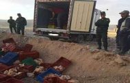 درك باتنة يحجز كمية معتبرة من اللحوم البيضاء الفاسدة...
