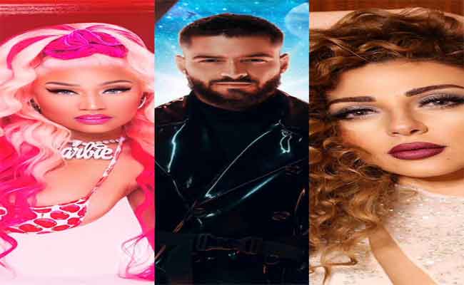 نيكي ميناج ومالوما و ميريام فارس يغنون