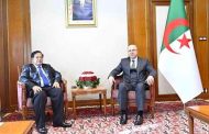 استقبال الوزير الأول لوزير الدولة المكلف بالشؤون الإسلامية لمملكة كمبوديا