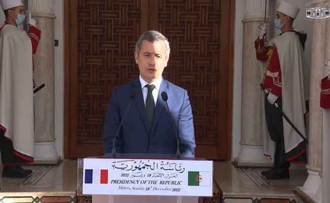 وزير الداخلية الفرنسي يكشف عن عودة العلاقات القنصلية العادية بين الجزائر وفرنسا