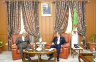 بلعابد يستقبل الأمين العام للمحافظة السامية للأمازيغية