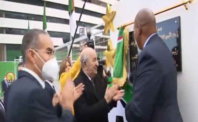 إشراف تبون على التدشين الرسمي لملعب
