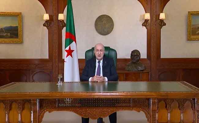 تبون يهنئ الشعب الجزائري بمناسبة السنة الجديدة