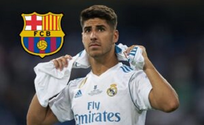 أسينسيو أحد خيارات برشلونة لضمه في الميركاتو الصيفي...