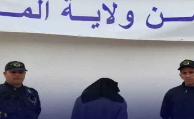 توقيف مجرم يحترف سرقة المحلات التجارية متنكرا بجلباب نسائي بالمدية