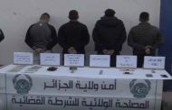توقيف عصابة إجرامية تحترف السطو على محلات بيع المجوهرات بالعاصمة