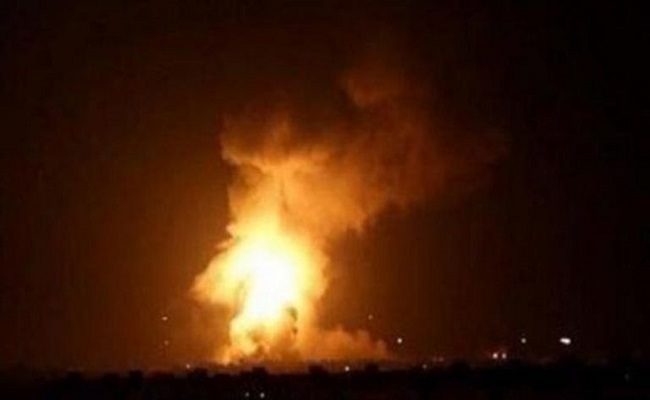 هجوم بمسيرات استهدف أحد المجمعات العسكرية في ايران