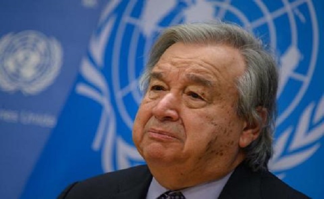 غوتيريش يخشى أن يكون العالم متجها نحو 