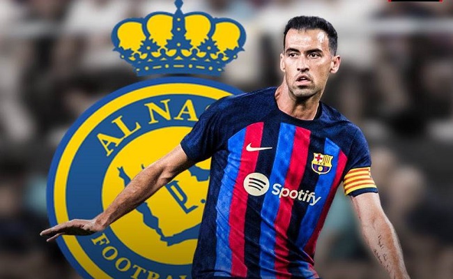 النصر السعودي يقترب من سيرجيو بوسكيتس...