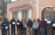 عمال الجزائرية للمياه ببعض بلديات تلمسان يطالبون برحيل الفرع النقابي للمؤسسة