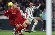 قذيفة مانشيني تقود روما للفوز على يوفنتوس بالدوري الإيطالي...