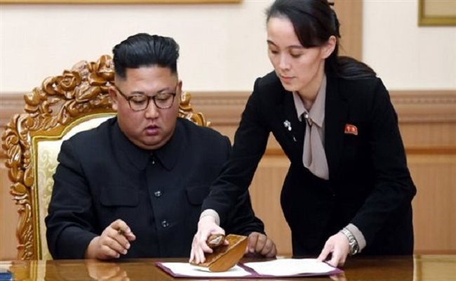 شقيقة كيم تهدد الاتفاق بين أمريكا وكوريا الجنوبية يفاقم انعدام الأمن