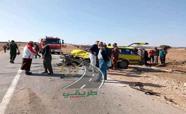 مجزرة مرورية تخلف 4 قتلى و6 مصابين بسعيدة
