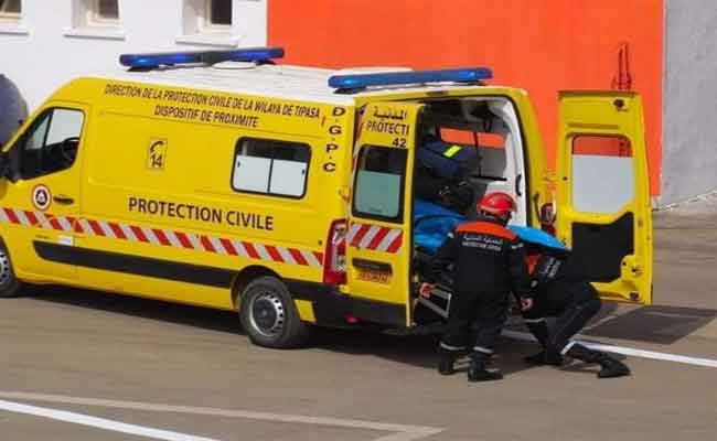 سقوط مميت لشاب بمنحدر جبلي بتيبازة