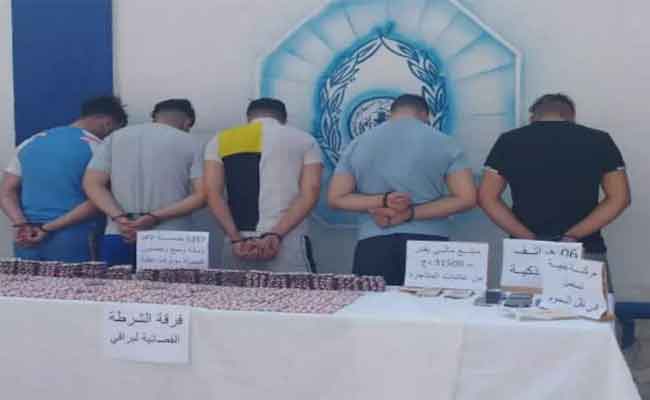 توقيف شبكة إجرامية مختصة في ترويج المهلوسات بالعاصمة