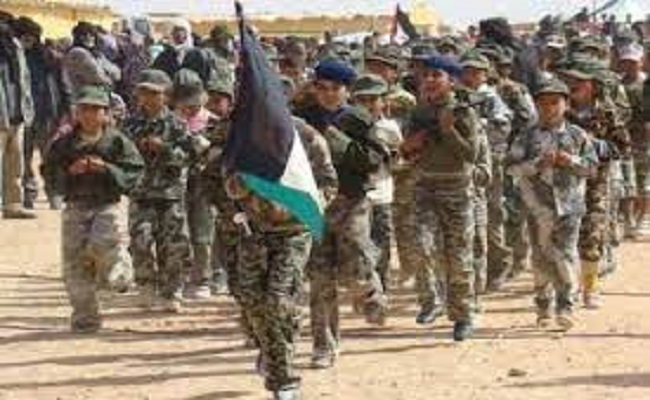 الجنرالات يجهزون أطفال البوليساريو ليصبحوا ارهابيين في المستقبل