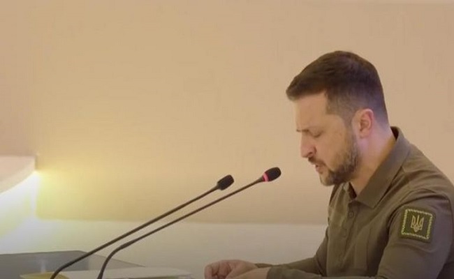 الشعب الاوكراني لم يختر الحرب