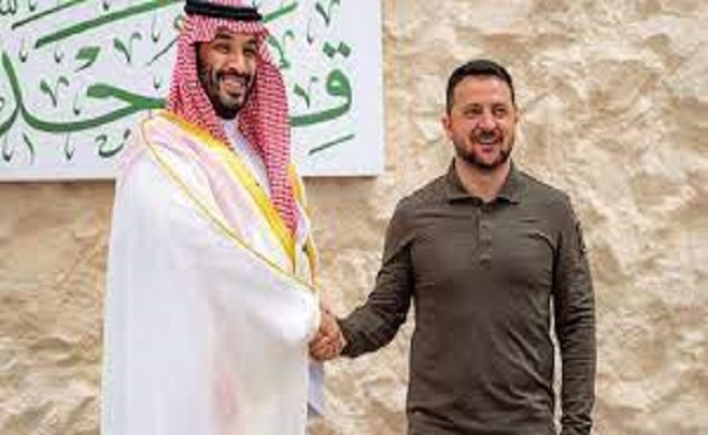زيلينسكي يشكر ولي العهد السعودي على 