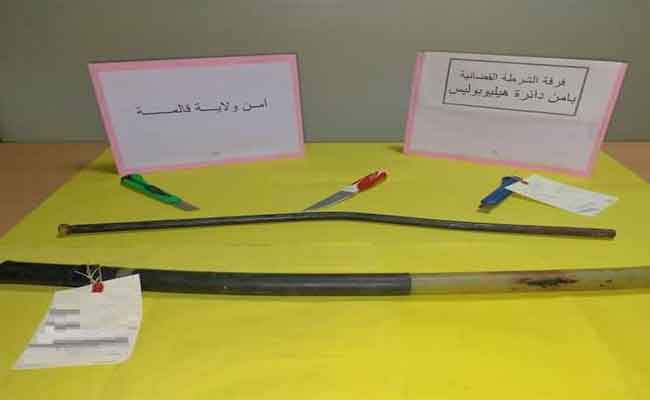 أمن ڨالمة يوقف 11 شخصا على خلفية شجار بأسلحة بيضاء