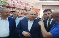 زيتوني يقوم بزيارة تفقدية للوقوف على مدى التزام التجار بالمداومة بالعاصمة