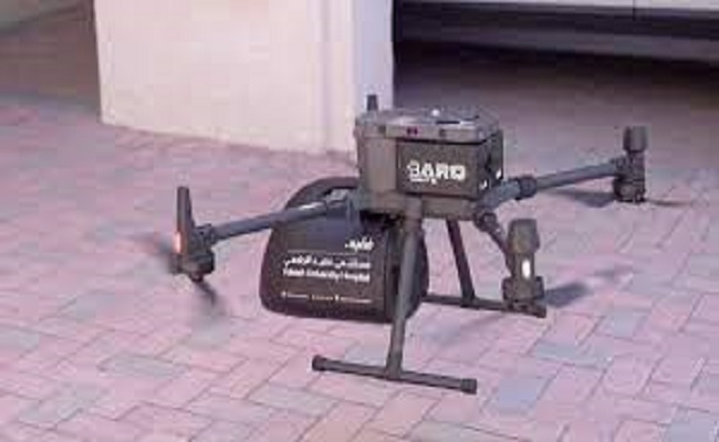 أول تجربة ناجحة لتوصيل الأدوية بالطائرات في دبي...