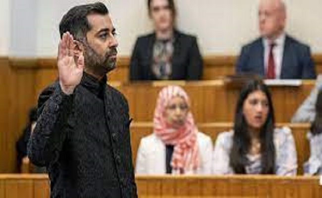 رئيس حكومة اسكتلندا الجديد يزور بروكسل في مسعى للانضمام للاتحاد الأوروبي