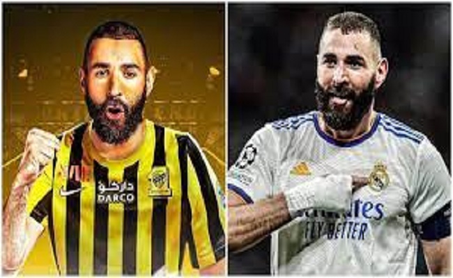 كريم بنزيما وقع عقود انضمامه لنادي الاتحاد لمدة موسمين