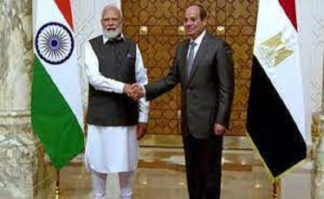 مصر والهند ترفعان مستوى العلاقات إلى 
