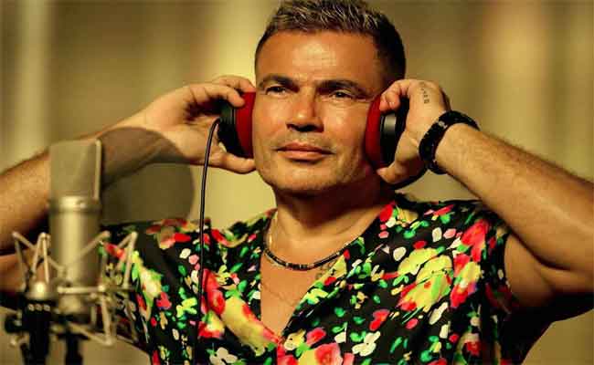 عمرو دياب ونجله عبد الله يلتقيان لأول مرة في