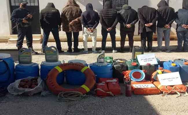الإطاحة بشبكة إجرامية دولية تحترف الهجرة السرية