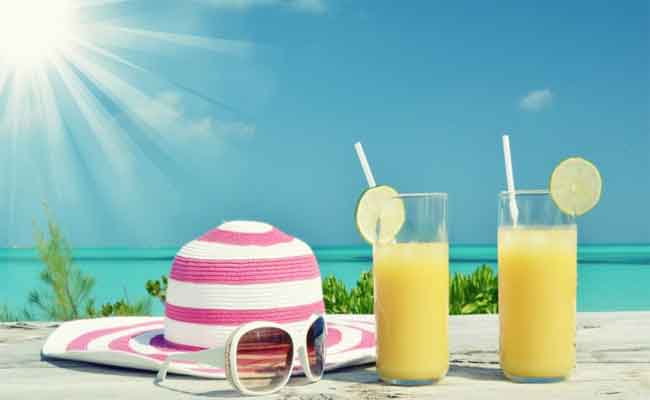 مشروبات صحية لعلاج ضربات الشمس...