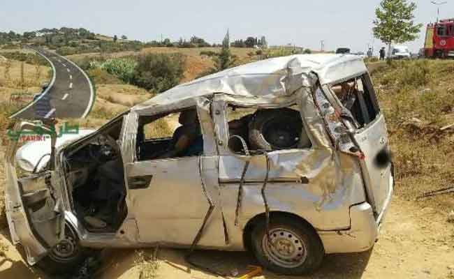 مجزرة مرورية تخلف ثلاث قتلى و خمسة جرحى بتيبازة