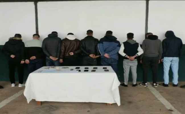 تفكيك عصابة أحياء روعت المواطنين بالبليدة
