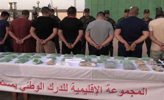 الإطاحة بشبكة دولية تحترف ترويج المخدرات بمستغانم