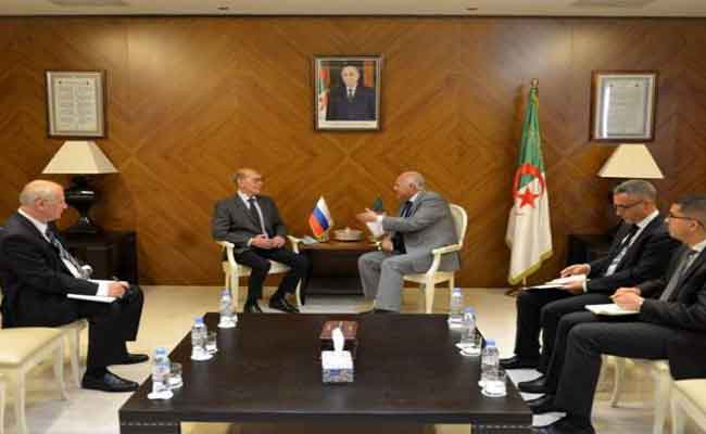 استقبال عطاف لسفراء وممثلي الدول الخمسة الأعضاء في مجموعة البريكس