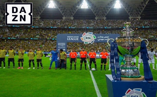 DAZN تحصل على حقوق نقل مباريات الدوري السعودي...