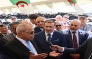 وزير الصناعة يتفقد مشروع انجاز مصنع تحويل الخضر و الفواكه بالطاهير