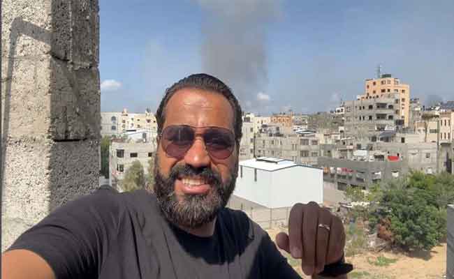 استشهاد فنان المقاومة الفلسطيني علي نسمان في قصف على غزة...